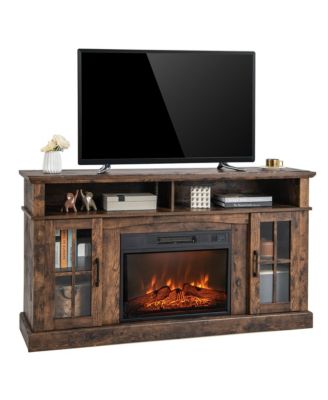 Stand with 1400W Electric Fireplace