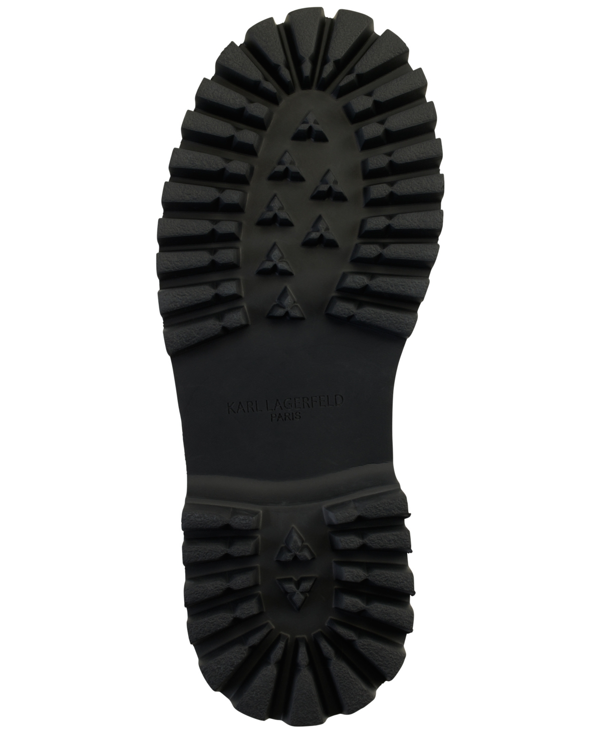 Karl Lagerfeld Paris Grady Crystal Lug Sole Loafer In Black