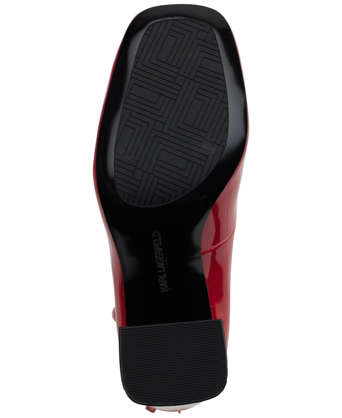 Shop Karl Lagerfeld Women's Pavla Ankle Strap Pumps In Classic Red