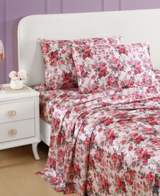 CLOSEOUT! Satin 3-Pc. Sheet Set, Twin