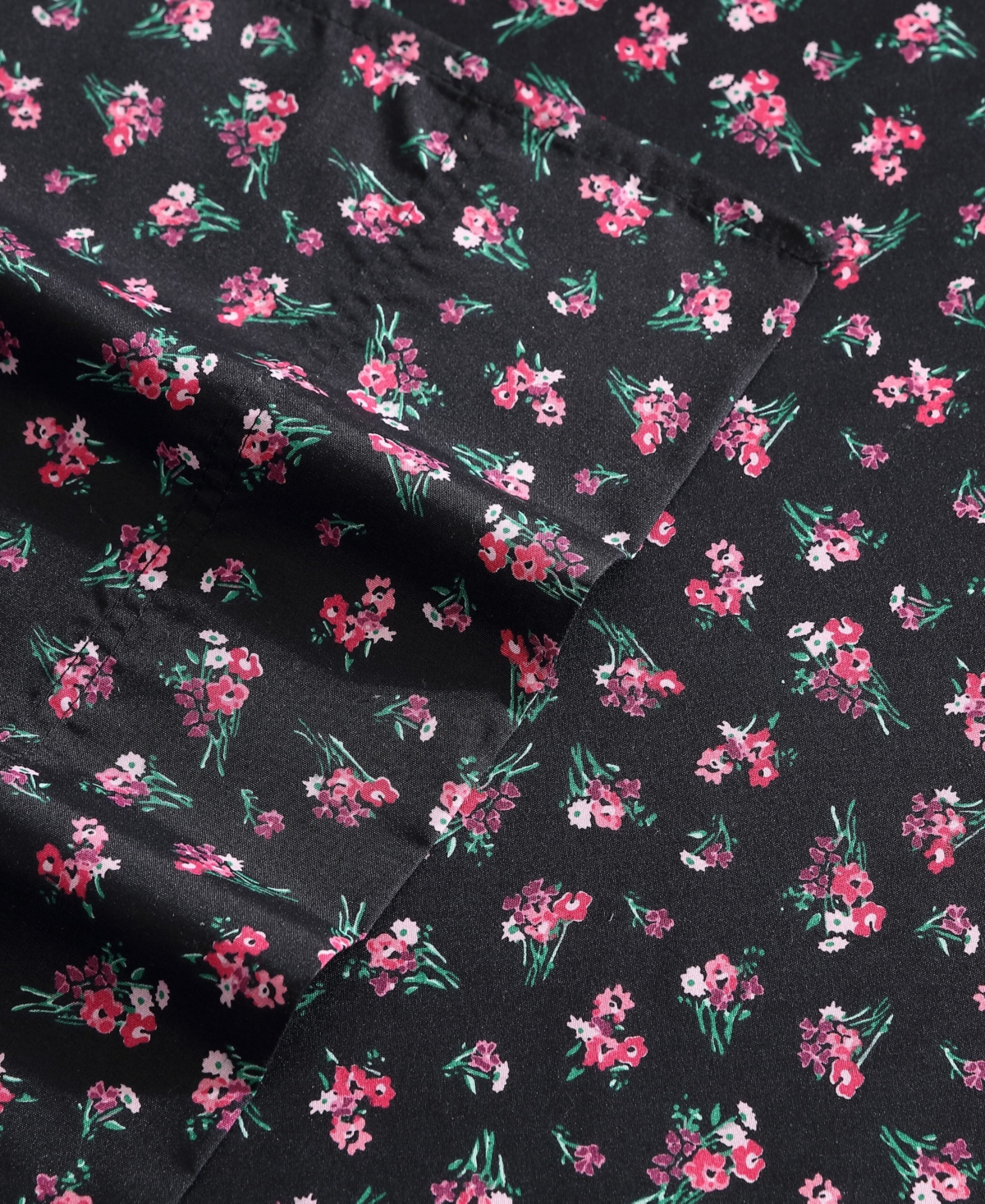 BETSEY JOHNSON PRINTED MICROFIBER 3 PIECE SHEET SET, TWIN 