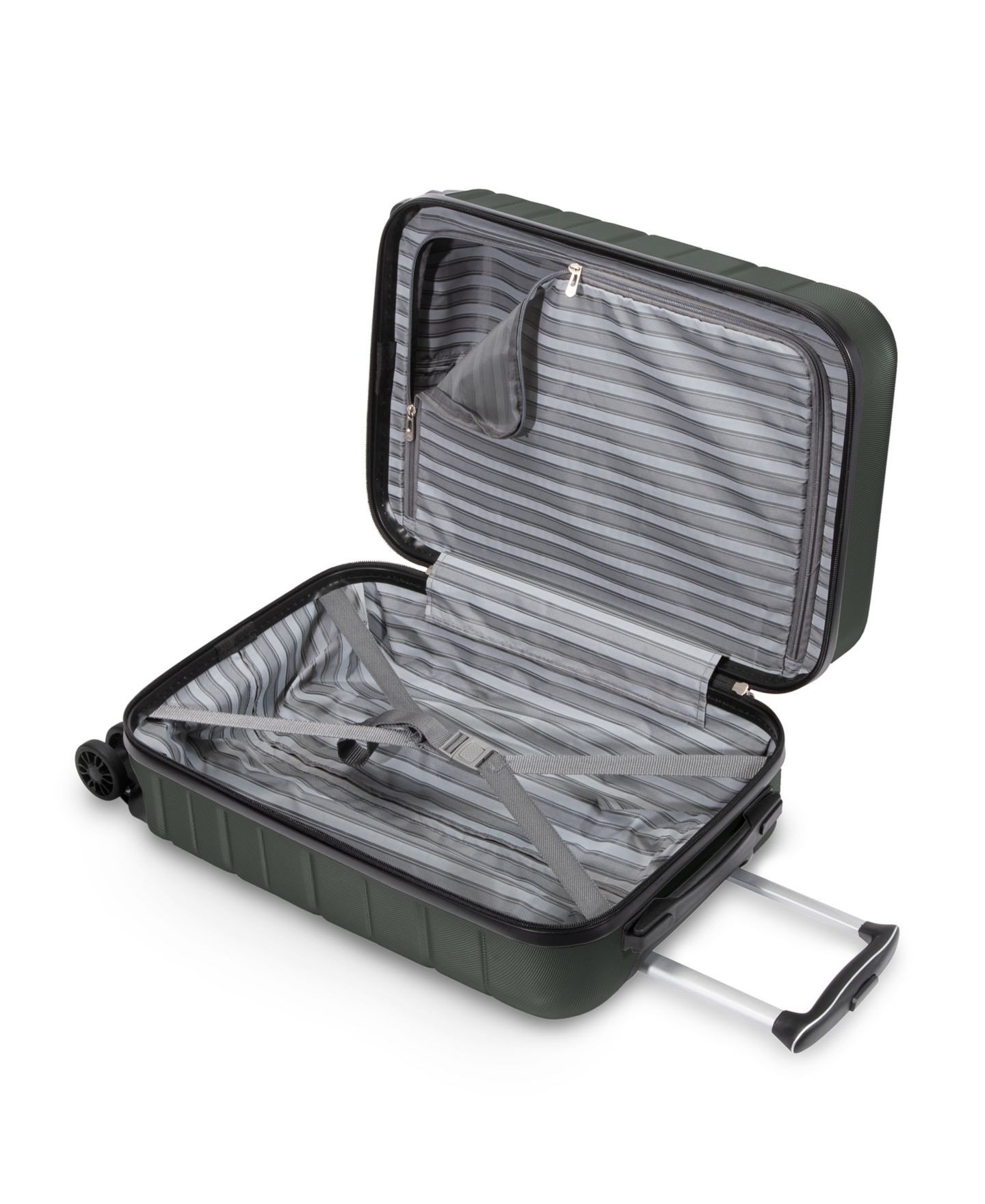 Чемодан Skyway Epic 2.0 Hardside Carry-on Spinner, цвет: Тёмно-синий — фото 5