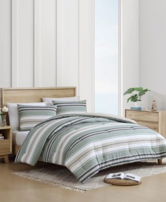 Prospect Harbor Reversible 3-Pc. Comforter Set, Full/Queen