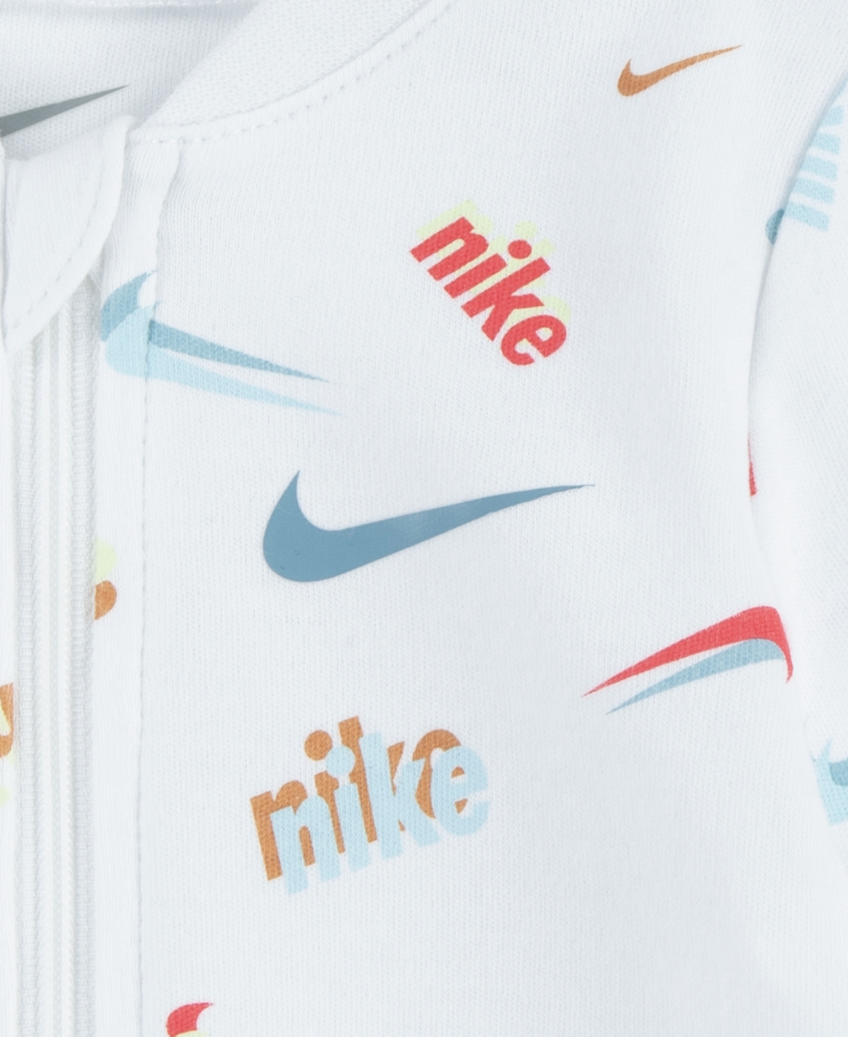 Nike Baby Girls or Boys Printed Footed Coverall