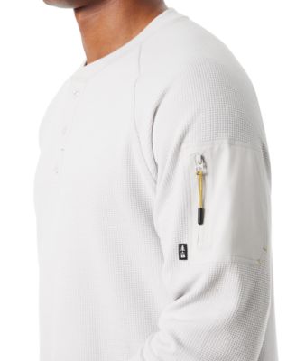 Men's Relaxed Fit Performance Thermal Long Sleeve Henley
