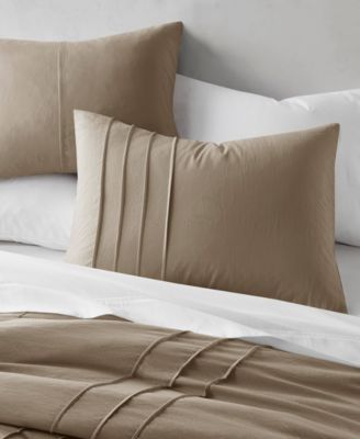 Porter Pleated 3-Pc. Comforter Set, Queen
