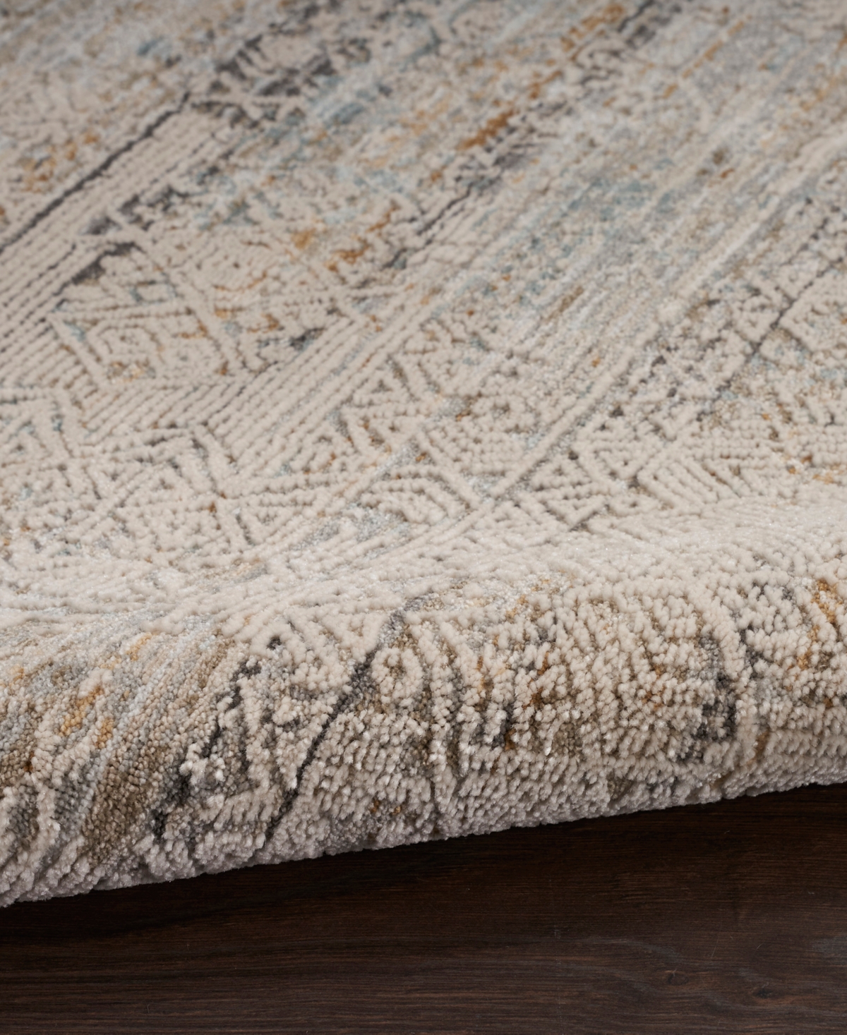 Nourison Home Lynx Lnx06 2'3"x10' Runner Area Rug In Ivory