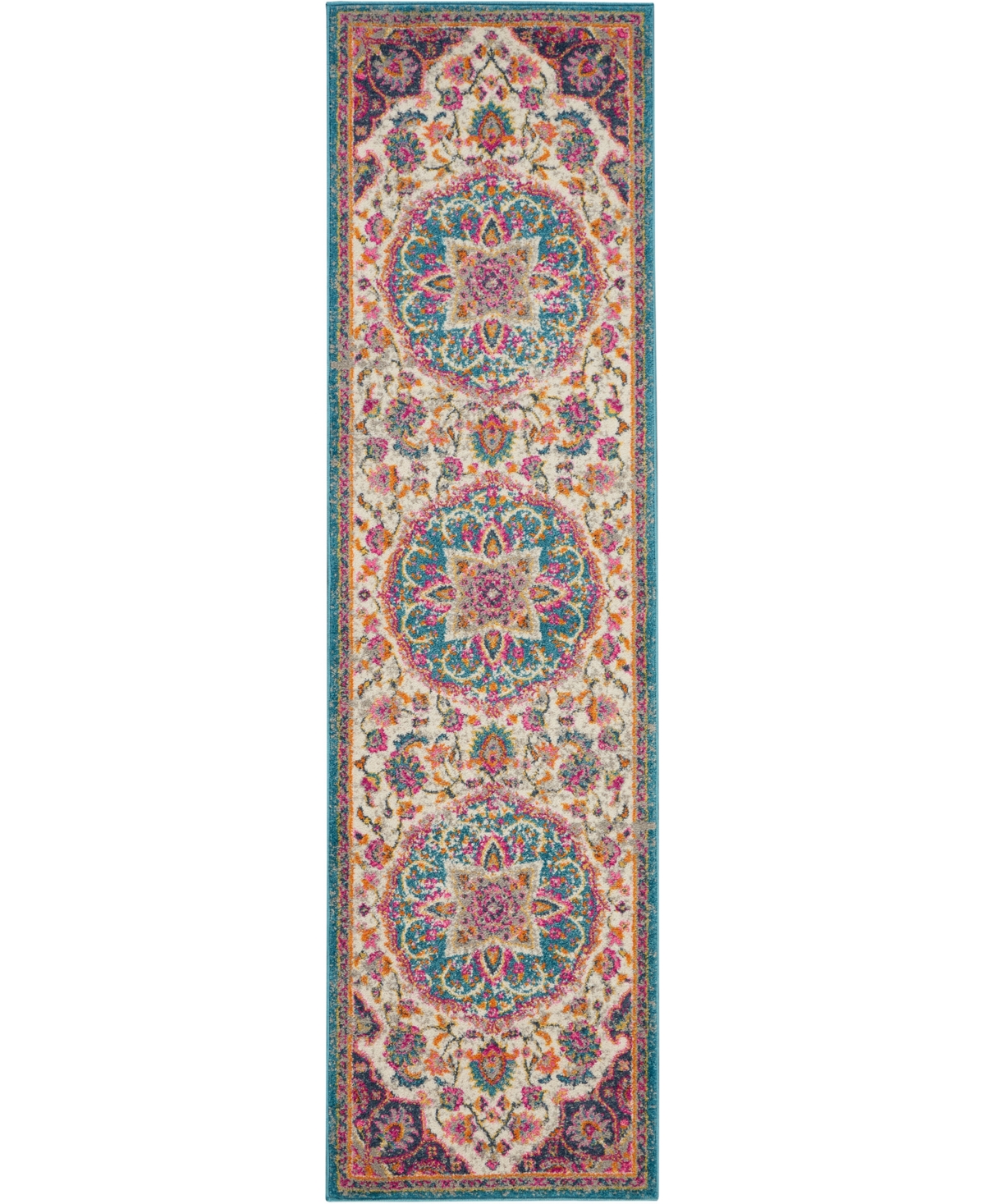 Nourison Home Passion Psn22 2'2"x10' Runner Area Rug In Multi