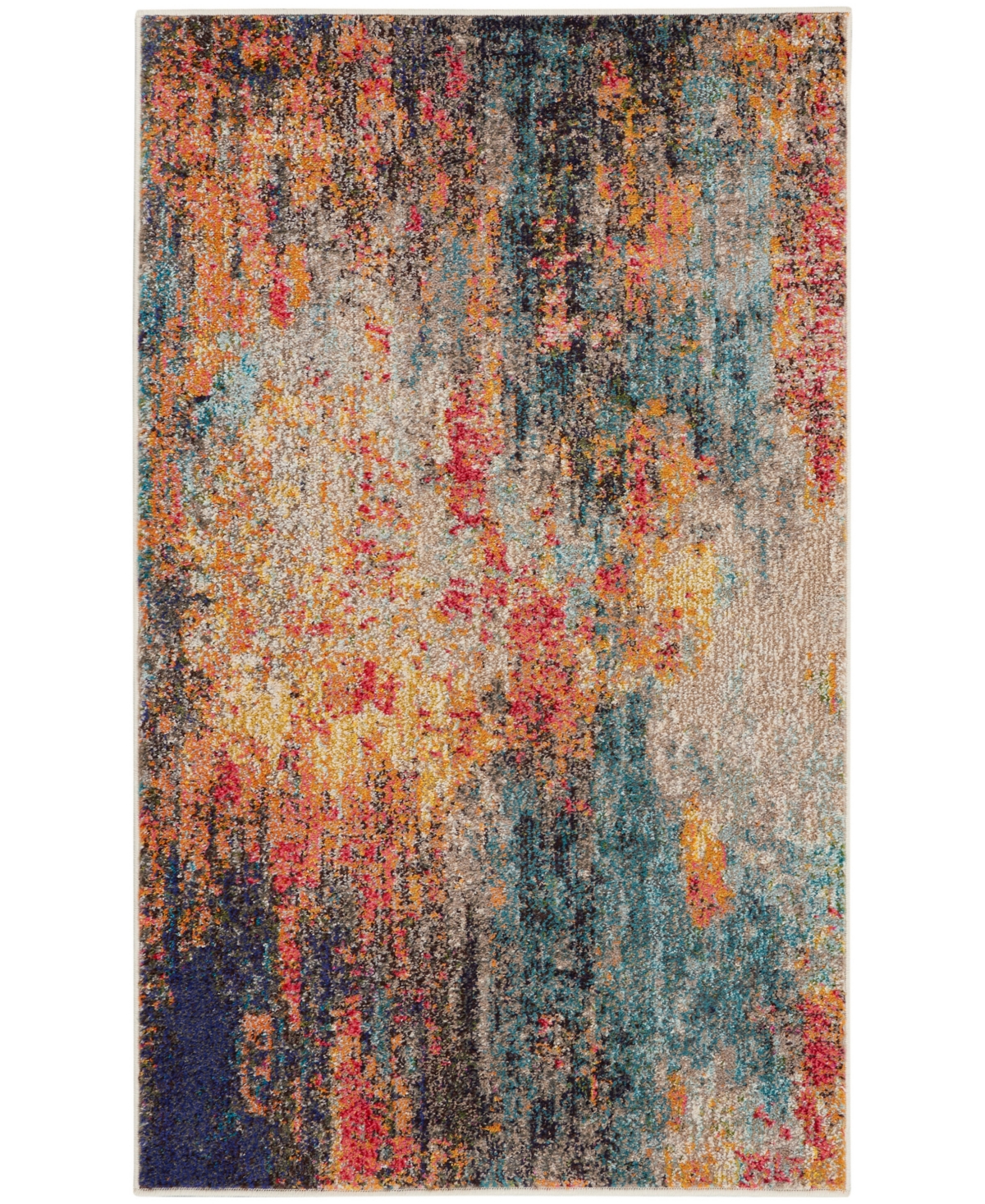 Nourison Home Celestial Ces15 3'x5' Area Rug