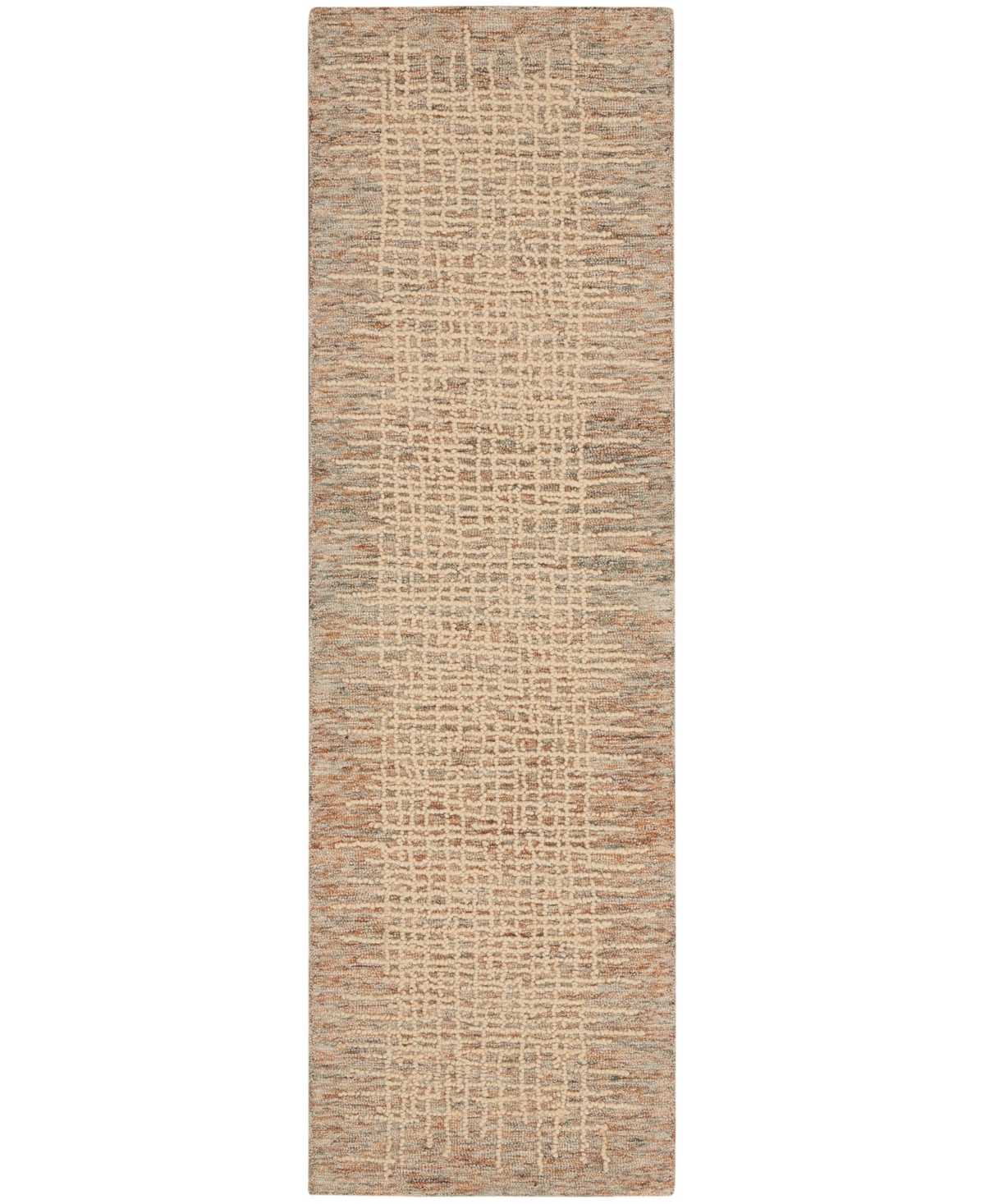 Nourison Home Colorado Clr03 2'3"x7'6" Runner Area Rug In Beige