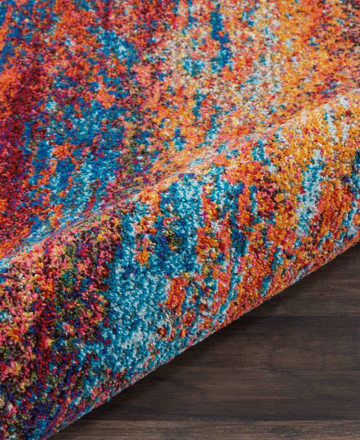 Nourison Home Celestial Ces08 2'2"x10' Runner Area Rug In Multi,blue