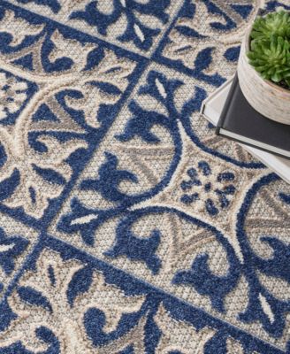 Aloha ALH34 7'10"x7'10" Round Area Rug