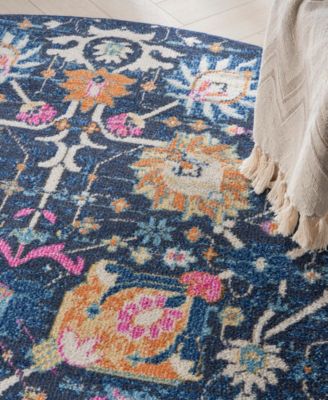 Passion PSN01 8'x8' Round Area Rug