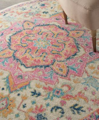 Passion PSN25 5'x5' Round Area Rug