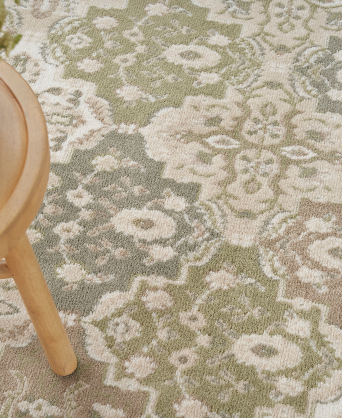Nourison Home Grafix Grf31 5'3"x7'3" Area Rug In Green
