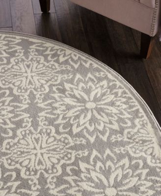 Jubilant JUB06 5'3"x5'3" Round Area Rug