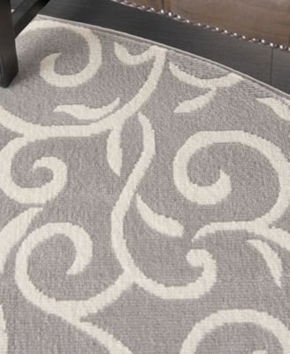 Grafix GRF19 8'x8' Round Area Rug