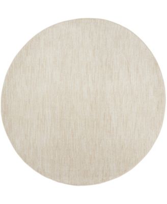 Nourison Essentials NRE01 8'x8' Round Outdoor Area Rug