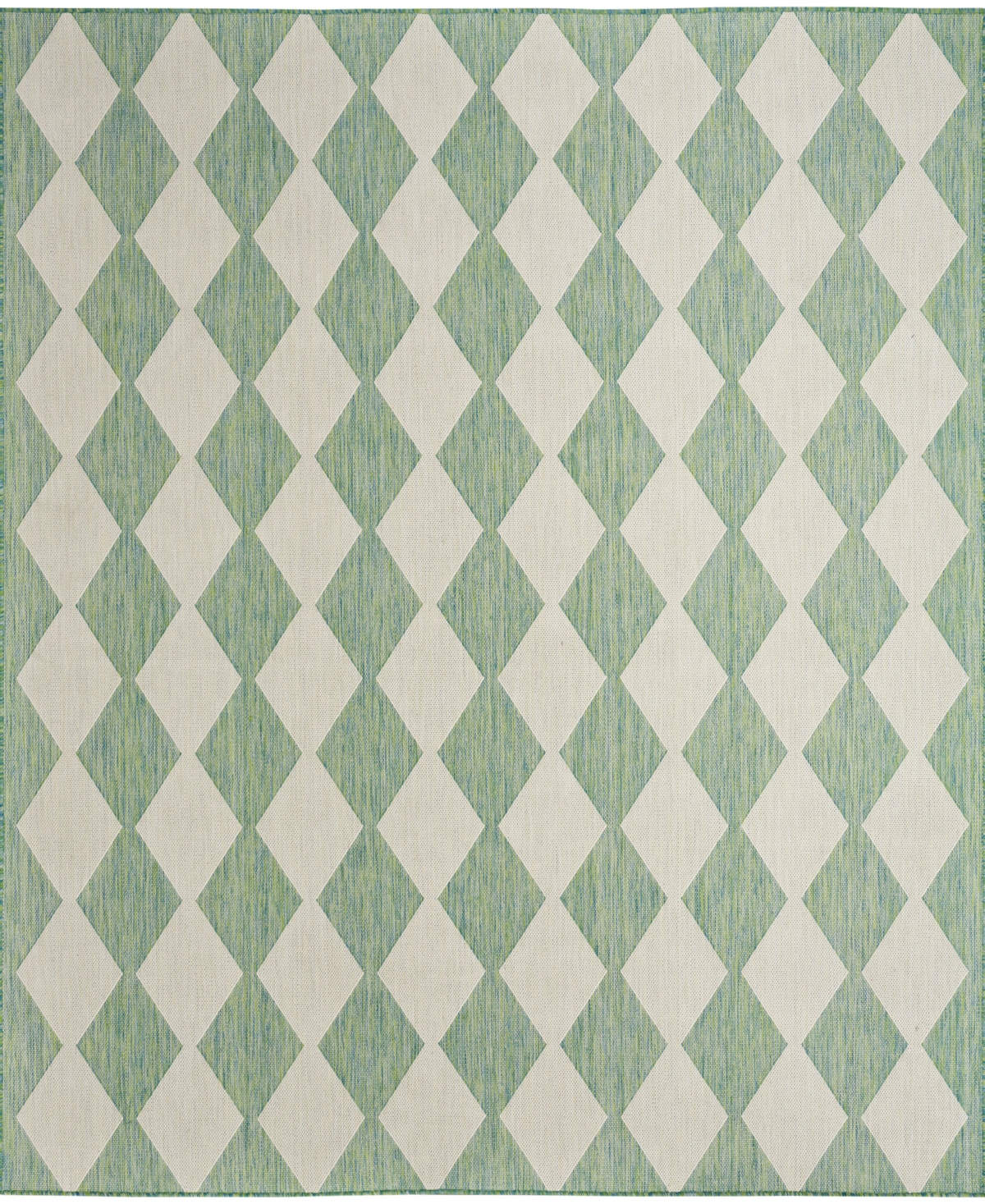 Nourison Home Positano Pos04 7'x10' Area Rug In Green