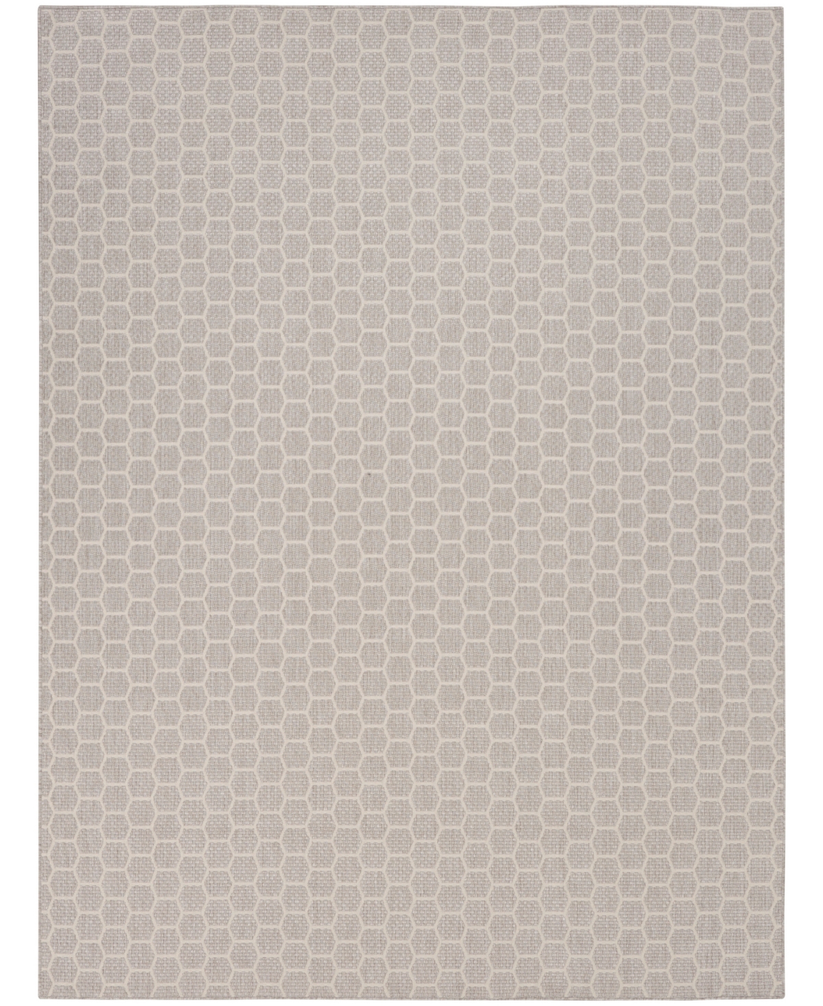Nourison Home Twist Reversible Tws01 8'x10' Area Rug In Gray