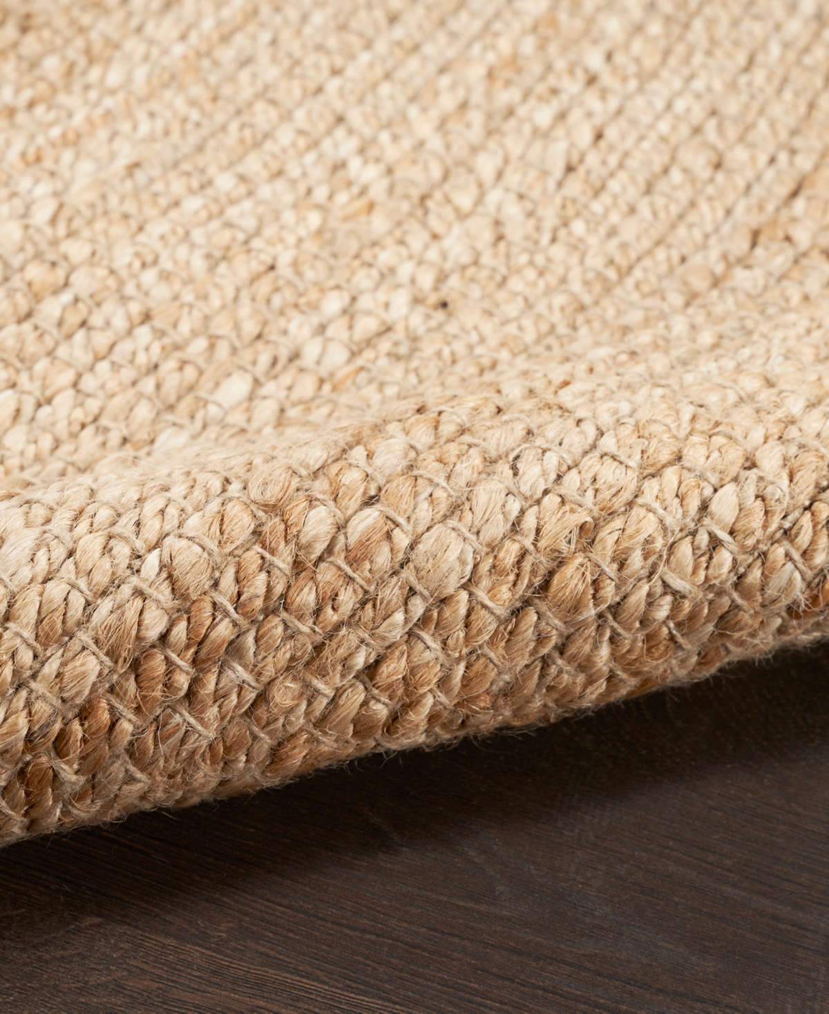 Nourison Home Natural Jute Njt01 2'3"x8' Runner Area Rug In Beige