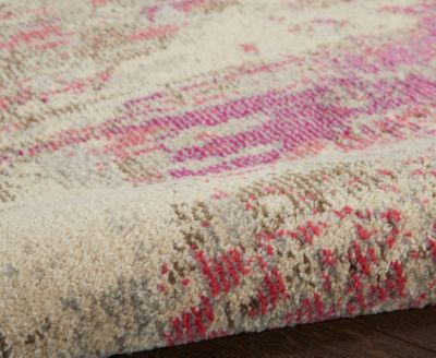 Celestial CES02 4'x4' Round Area Rug