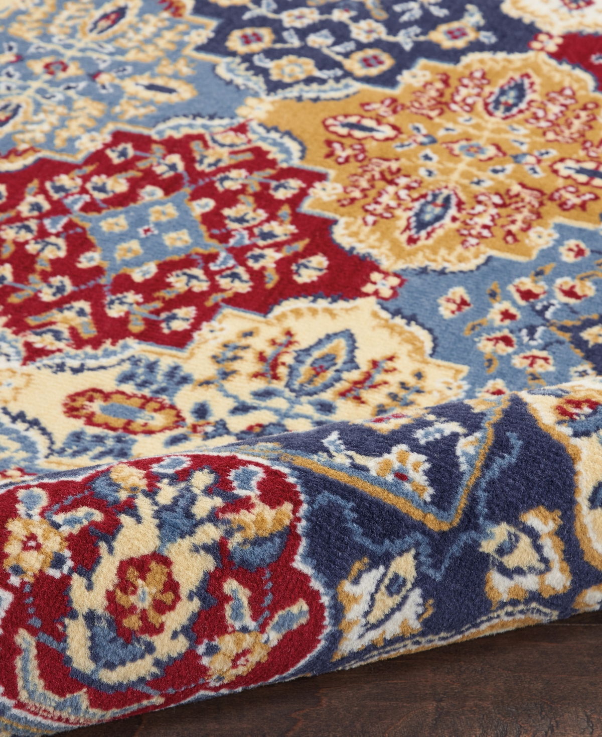 Nourison Home Grafix Grf31 3'9"x5'9" Area Rug In Multi