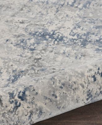 Rustic Textures RUS07 5'3"x5'3" Round Area Rug