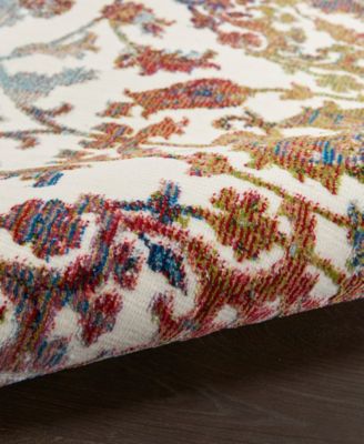 Nourison Home Ankara Global Anr06 Rug Collection In White