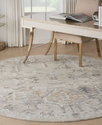 Lynx LNX02 7'10"x7'10" Round Area Rug