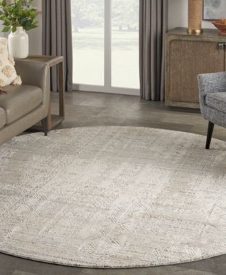 Lynx LNX06 7'10"x7'10" Round Area Rug