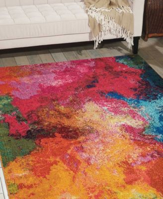 Celestial CES04 5'3"x7'3" Area Rug