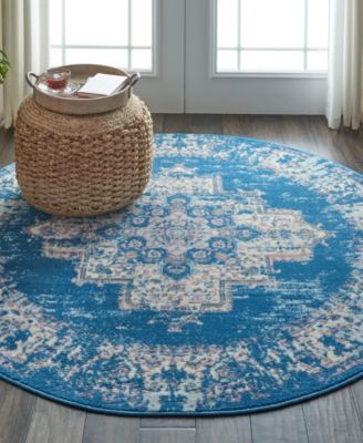 Grafix GRF14 5'3"x5'3" Round Area Rug