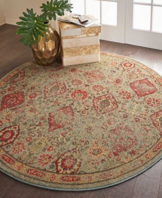Somerset ST90 5'6"x5'6" Round Area Rug