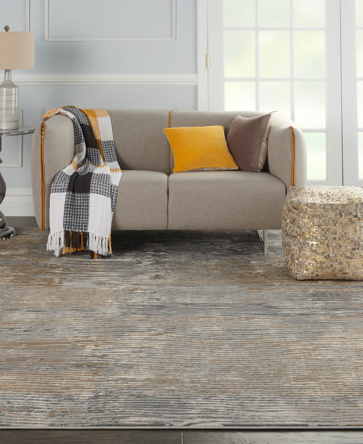 Nourison Home Solace SLA01 8'x10' Area Rug -Beige