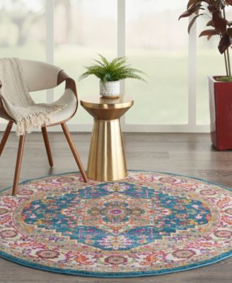 Passion PSN20 5'x5' Round Area Rug