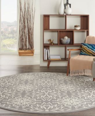 Jubilant JUB06 8'x8' Round Area Rug