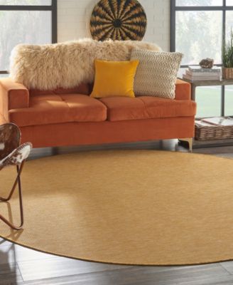 Positano POS01 8'x8' Round Area Rug