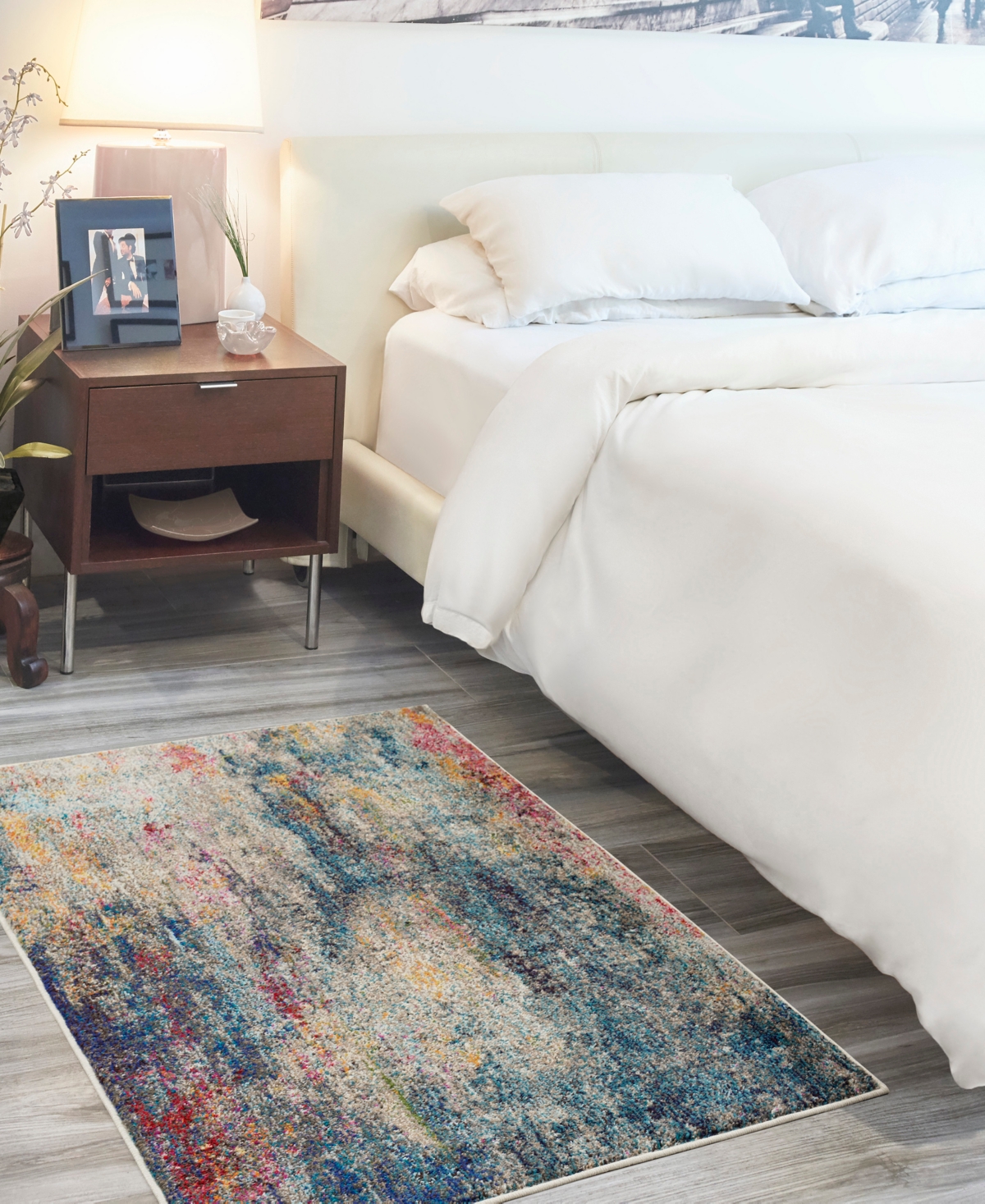 Nourison Home Celestial Ces16 3'x5' Area Rug In Multi