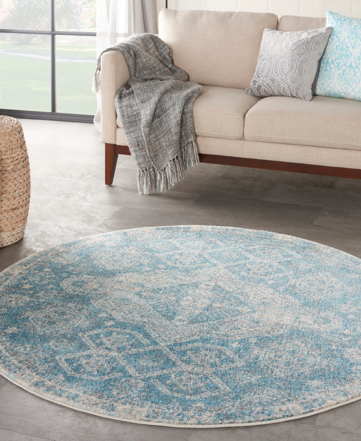 Nourison Home Tranquil TRA13 5'3