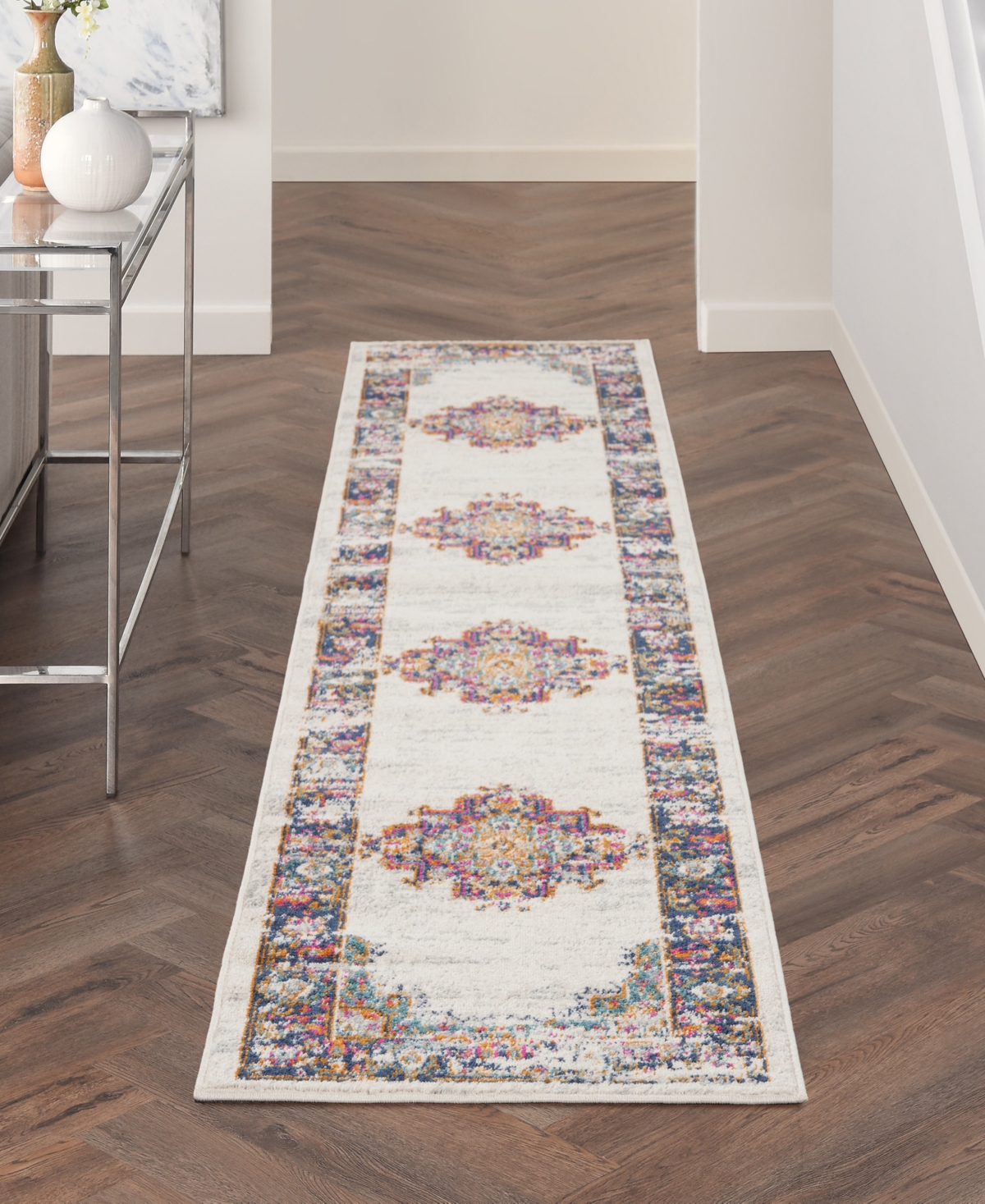 Nourison Home Passion PSN03 2'2"x10' Runner Area Rug