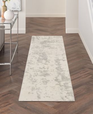 Quarry QUA01 2'2"x7'6" Runner Area Rug