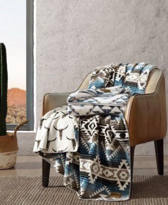 Flannel Oversized Throw, 70" X 60"