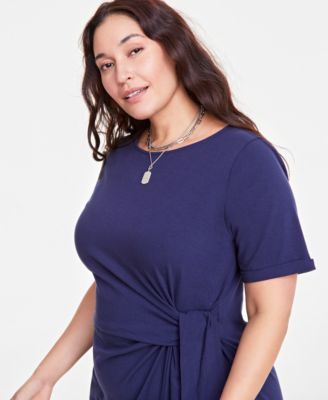 Blue Plus Size Dresses - Macy's