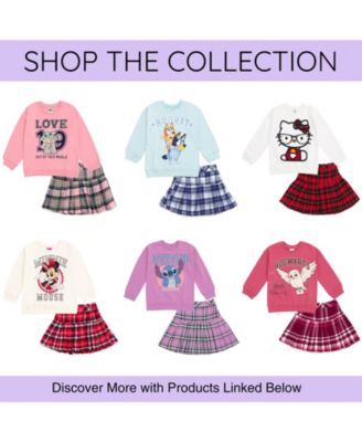 Girls Hedwig Fleece Sweatshirt and Pleated Skirt to (4 - 14-16)