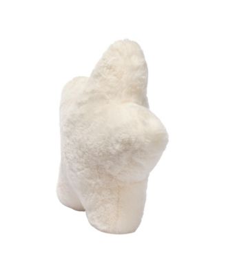 Star Pillow Plush - Ultra Soft Creamy White