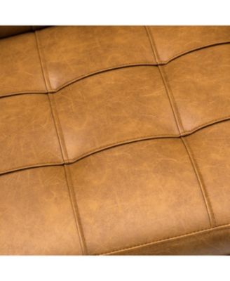 Mid-century Modern Height-Adjustable 360° Swivel Office Chair