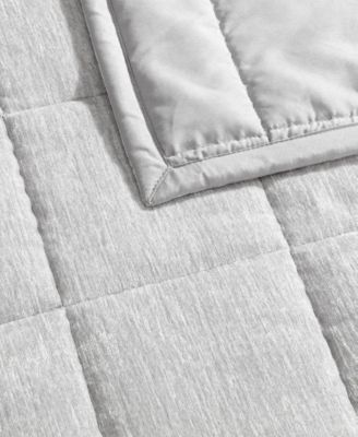 Chenille Box Solid 3-Pc. Quilt Set, Queen