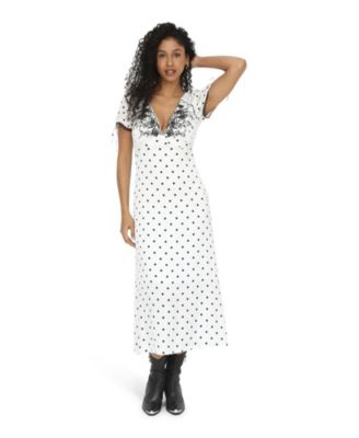 Women's You & I Polka Dot Midi Dress