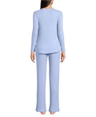Women's Cozy 2 Piece Pajama Set - Long Sleeve Top and Pants
